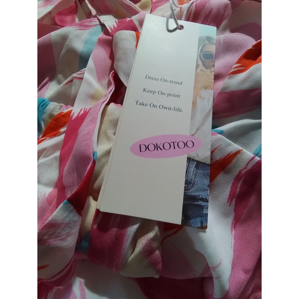 Womens‎ BOHO Multicolor BOHO Dress. Small - Picture 7 of 9